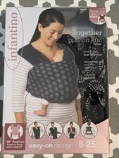infantino baby carrier pull on knit