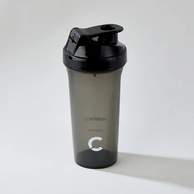 Protein Shaker Flasche 600ml - Sporternährung - Mission C