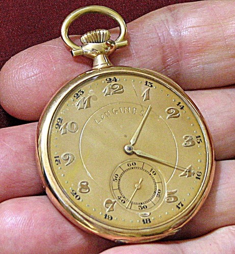 14k Gold Pocket Watch 