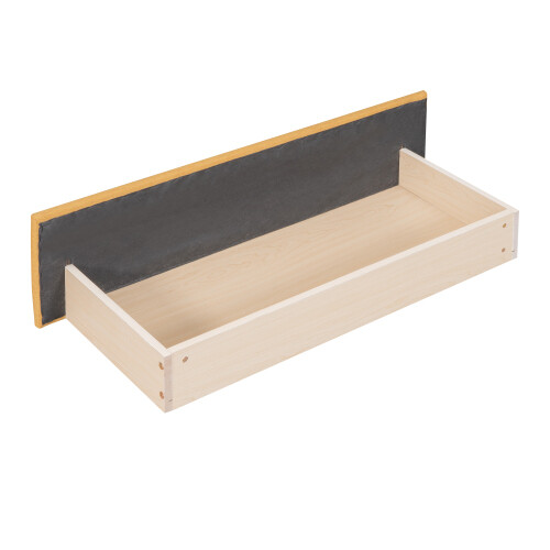 Upholstered Daybed with 2 Drawers Platform Bed Frames Sofa Bed Bedroom Furniture - Picture 49 of 60