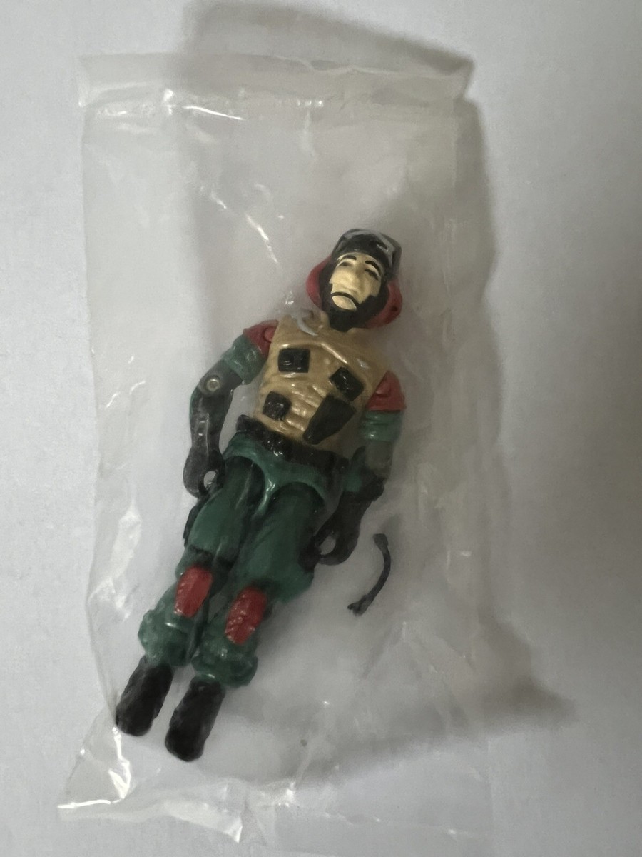 GI G I Joe 1986 86 LIFT TICKET Complete Mic Microphone Sealed MOC