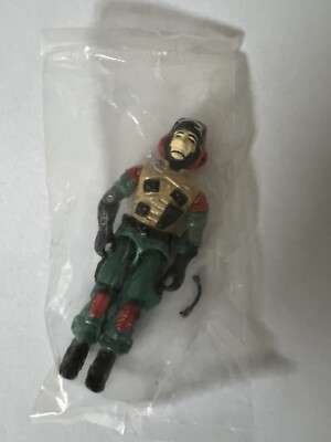 GI G I Joe 1986 86 LIFT TICKET Complete Mic Microphone Sealed MOC