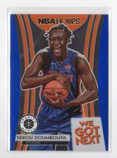 2019-20 Hoops Premium Stock We Got Next Blue Prizm Sekou Doumbouya #10