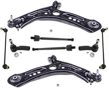 Front Lower Control Arms Tie Rods & Links For Volkswagen Jetta 1.4L 2019-2023