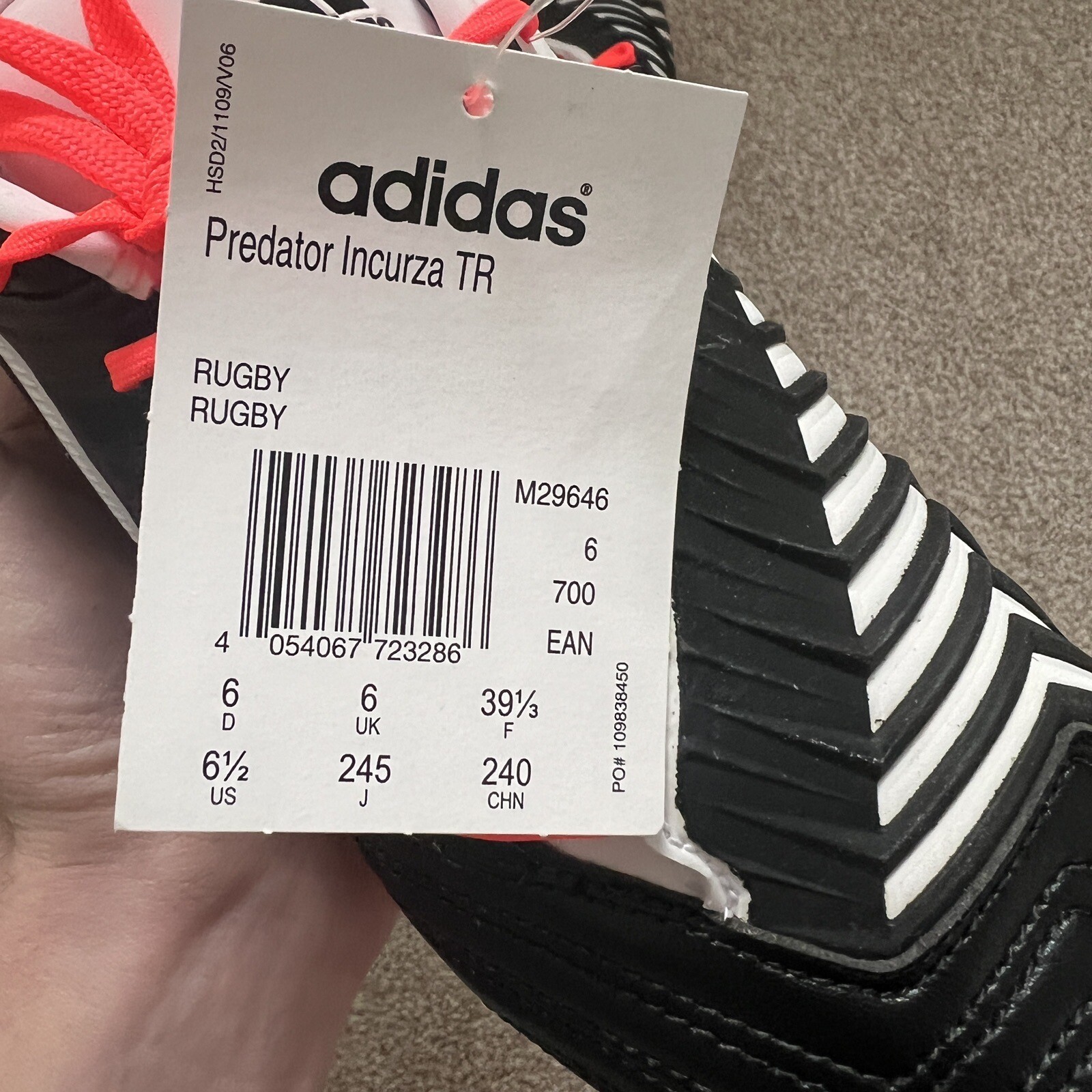 Brand New Adidas Predator Incurza FG Rugby / GAA / Football Boots eBay