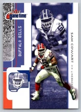 2001 Fleer Game Time #106 Sam Cowart Buffalo Bills