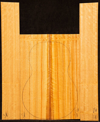 Eucalyptus Ukulele Set #31,  Baritone Size Back and Sides