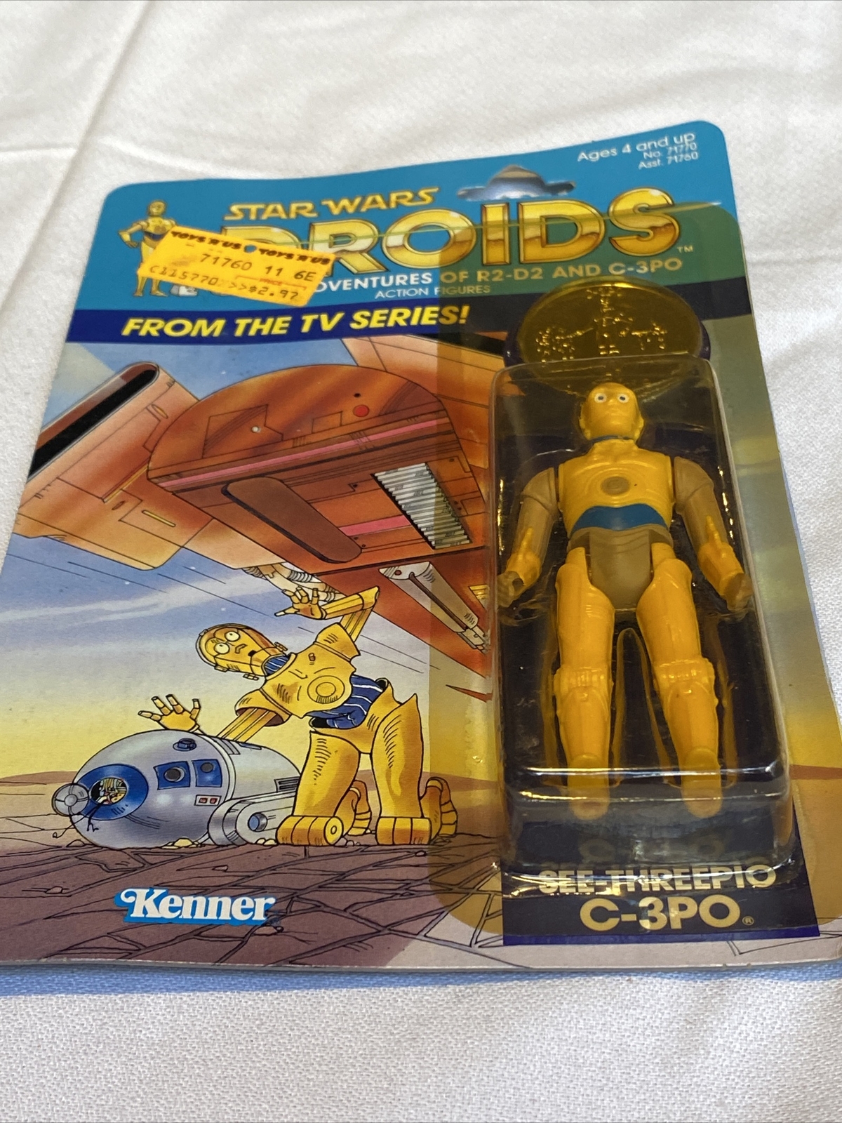 Maquette Star Wars Vintage – Robot Droïde C3PO / Z6PO – Version Française – Meccano