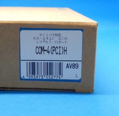 CONTEC COM-4 (PCI) H RS-232C 4CH I/O Board Unused items stored in the warehouse