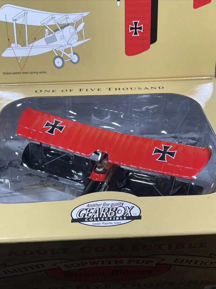 Gearbox Collectibles Limited Edition 1917 Sopwith Pup German Military Plane 1:32 - Image 4 of 4