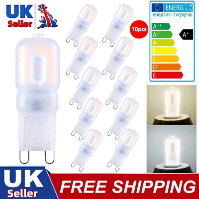 10X G9 LED 3W Capsule Light Bulb True Replacement For G9 Halogen Light Bulbs