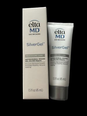 Elta MD Silvergel Silver Gel 1.5 oz Brand New & Fresh