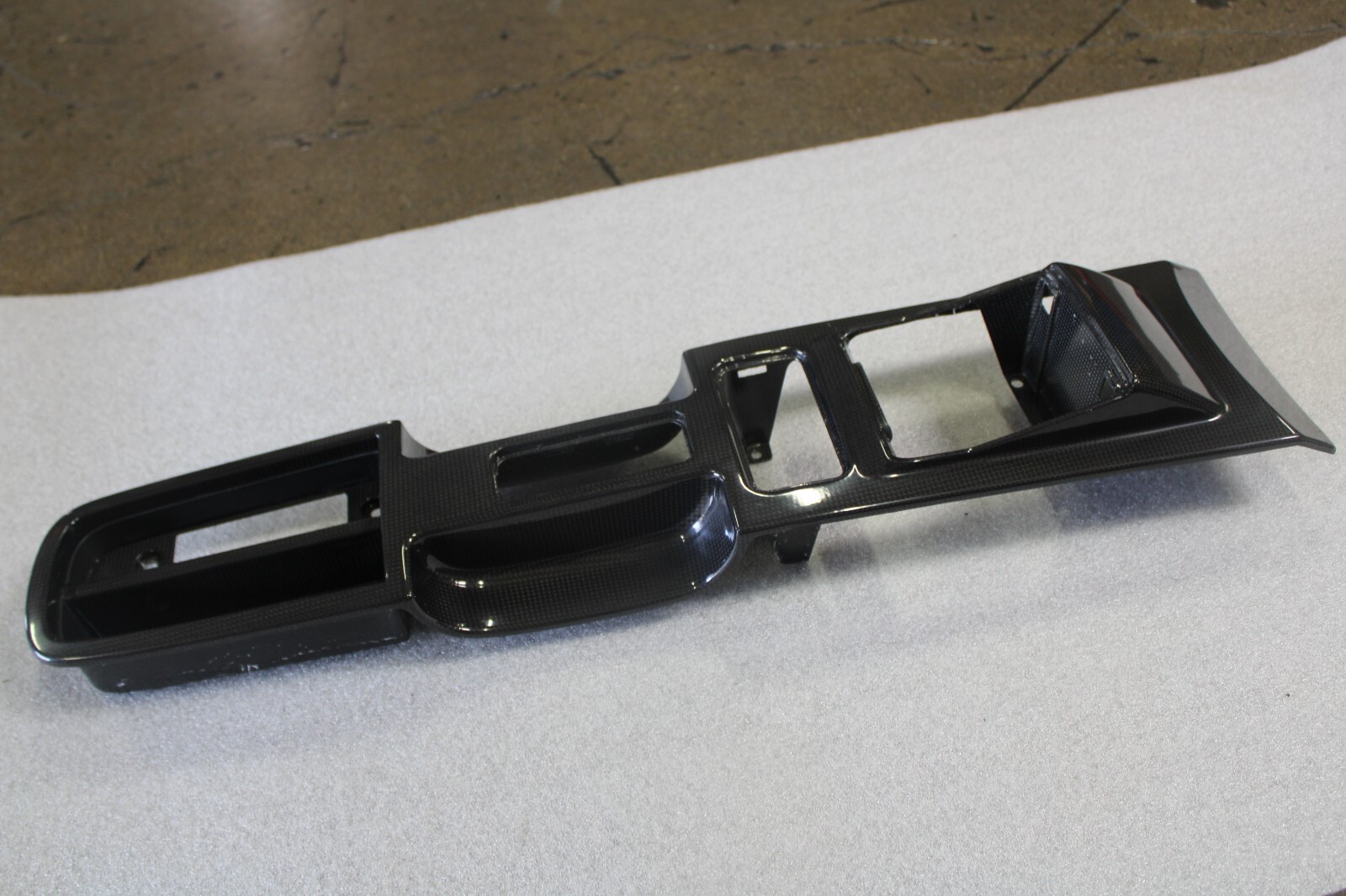 Ferrari 599, Carbon Fiber, Upper Center Console Trim, Used, P/N 69143200