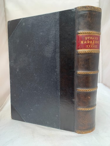 The Strand Magazine XXXVIII(38) 1909 - A Conan Doyle - E Nesit - Leather - Picture 2 of 13