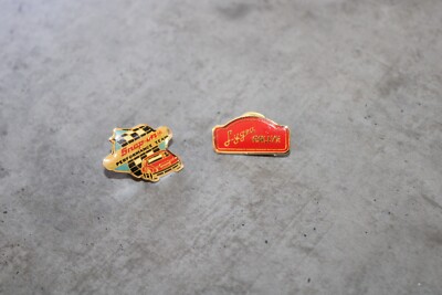 vintage pins lygea rallye und snap on performance team auto super zustand