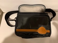 Vintage Mohawk Black Camera Bag Case w/ Shoulder Strap Model M-1200