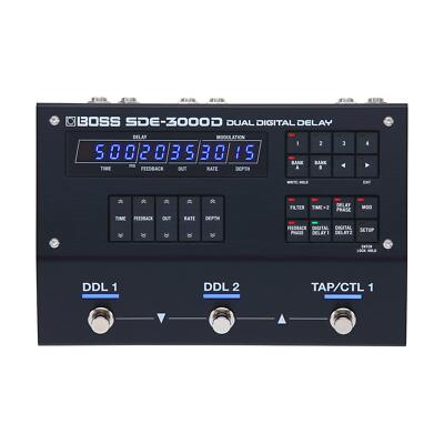 Boss SDE-3000D Digital Delay Effektpedal für Gitarre neu