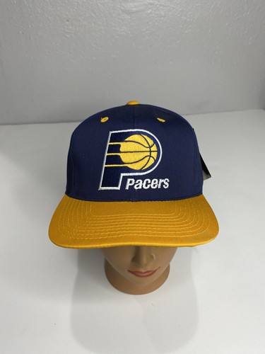 Vintage Indiana Pacers snapback Hat NWT 