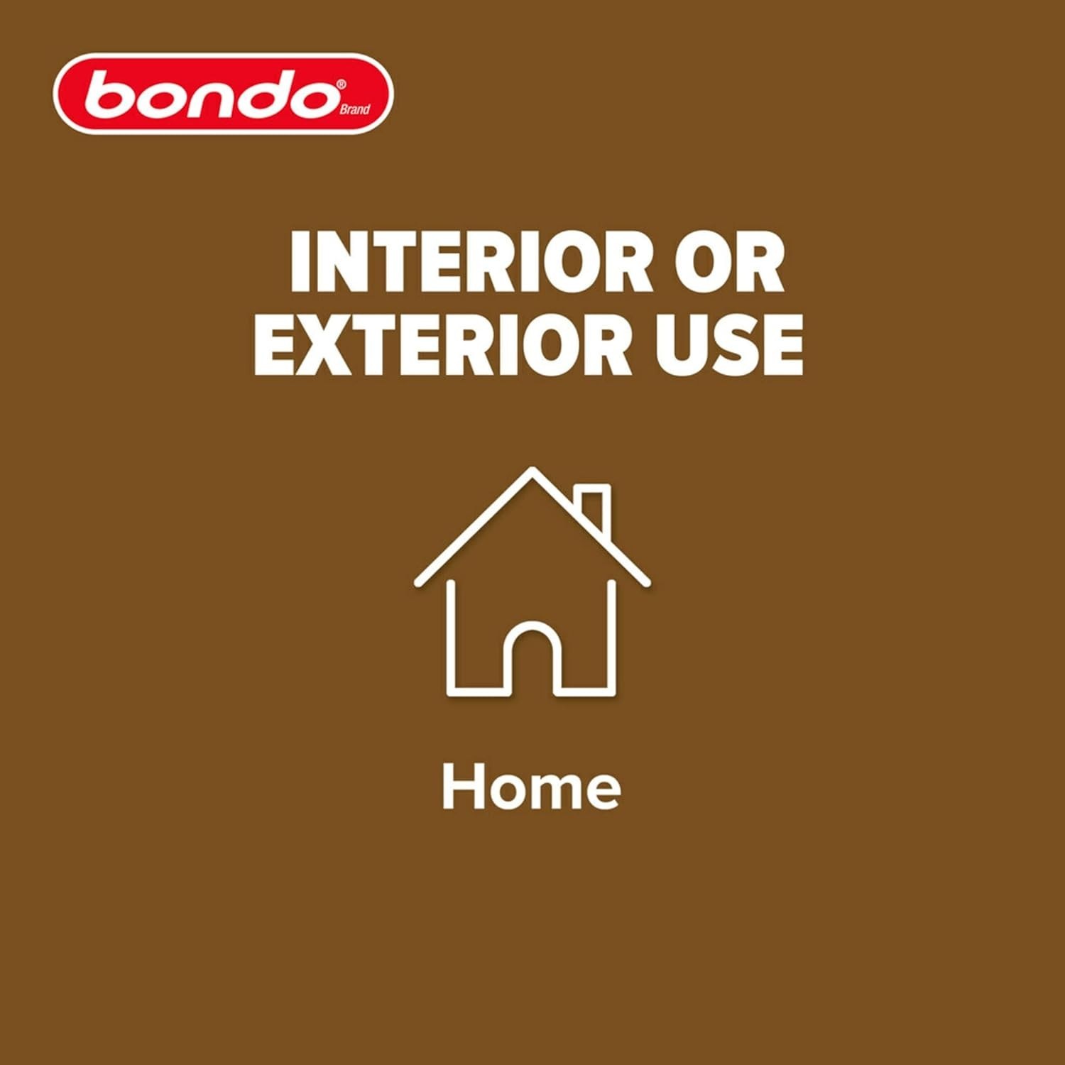 Bondo Wood Filler 0.75 Pint with Hardener – Quick, Durable Repair for Interior &