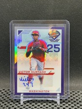 Victor Hurtado 2025 Prospect Edition Prospect Ticket Auto  Purple #22/125  #13