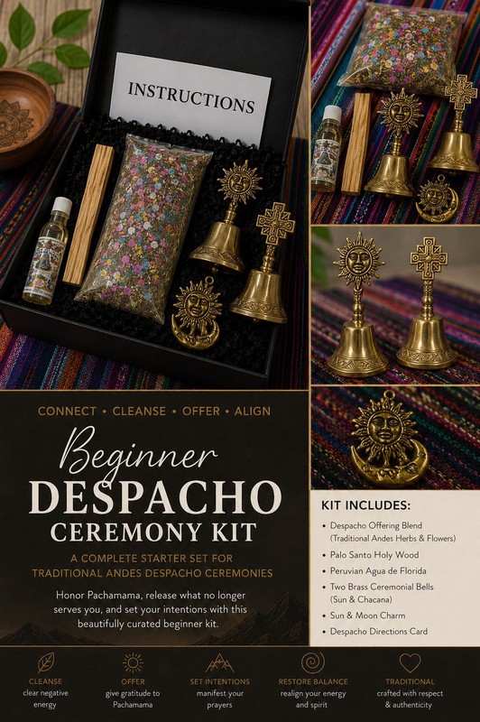 Authentic Q’ero Despacho Ceremony Kit | Andean Shamanic Offering Set