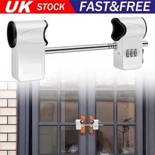 Patio Door Dead Lock High-Security Lock 3 Digits for French Doors Conservatory