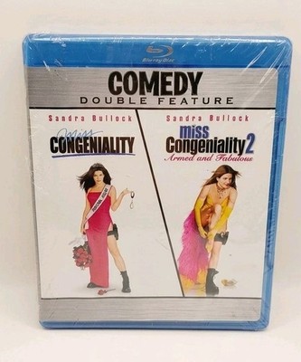 Miss Congeniality 1 & 2 Blu-ray Comedy Double Feature New Sealed Sandra Bullock