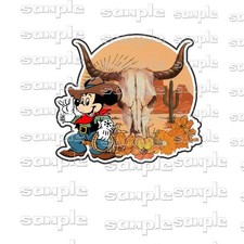 Disney Disney Cowboy up nn Premade Scrapbook Paper Piece die cut