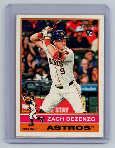 2025 Topps Heritage #404 Zach Dezenzo | Baseball Card