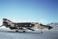 USAF F-4E Phantom 67-0361, Nellis 1980, Dup Colour Slide, Aviation Aircraft