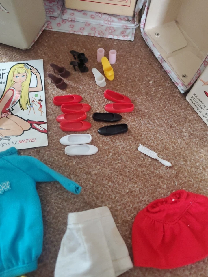 Skipper Doll Barbies little sister Mattel 1963 # 0950 Blonde, Box, Case Lot - Image 4 of 4