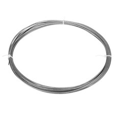 uxcell 1/16"(1.5mm) 304 Stainless Steel Cable Wire Rope 7x7 1.5mm x 15m