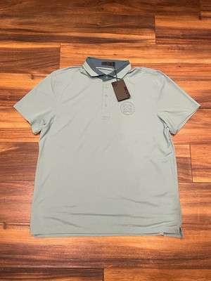 NEW G/FORE Men's Embossed Logo Performance Golf Tour Polo G3MF23K307 MSRP:$120