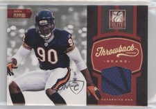 2012 Elite Throwback Threads 62/199 Julius Peppers #12 HOF a8r