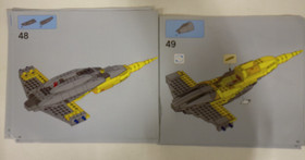 LEGO Star Wars Naboo Starfighter #75092 Instruction Book Manual ONLY
