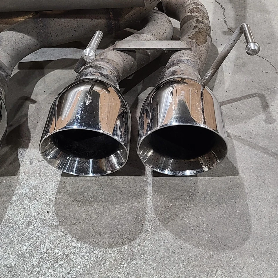 Juego de silenciadores de escape de repuesto sobre tubos de eje para Chevrolet Corvette A 05-08 Foto 4 de 4