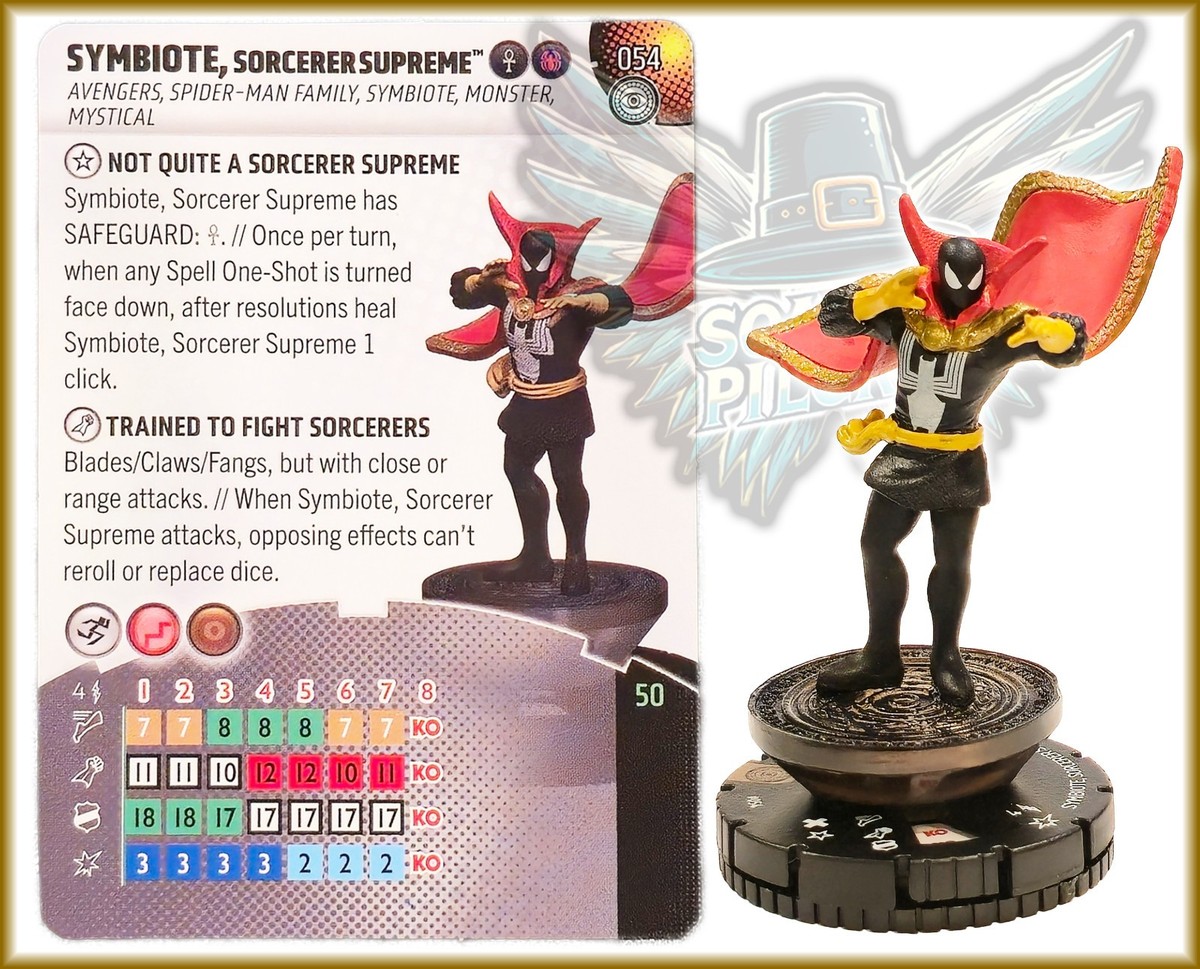 Marvel Heroclix SYMBIOTE, SORCERER SUPREME - 054 - CHASE Strange