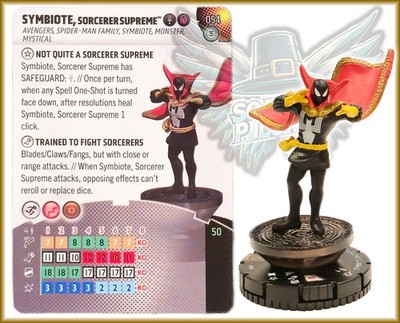 Marvel Heroclix SYMBIOTE, SORCERER SUPREME - 054 - CHASE Strange