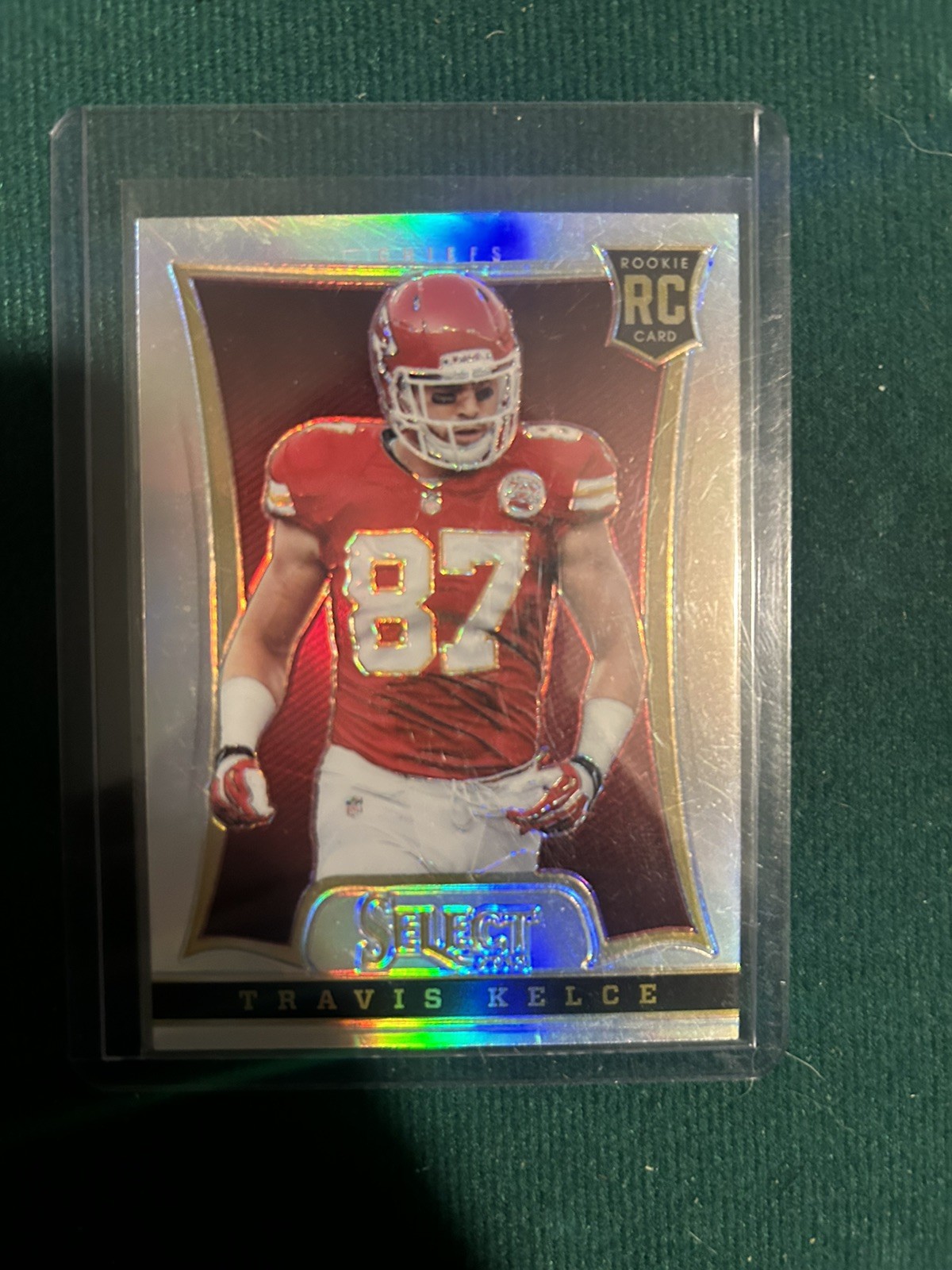 SEND OFFER HAVE ROOM  Travis Kelce 2013 Panini Select Silver Rookie Card #242
