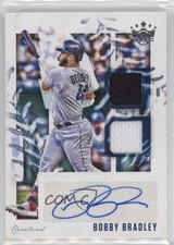 2020 Panini Diamond Kings DK Material Signatures Bobby Bradley Auto 0i1b