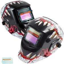 True color Solar Auto Darkening Welding Helmet Arc Tig Mig Grinding Hood
