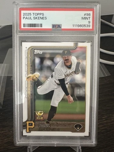 2025 topps paul skenes PSA 9 #98
