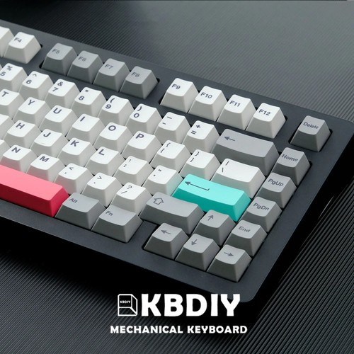 GMK Keycap DYE-SUB PBT Keycap GMK 9009 Modern Dolch-Light Retro Cherry Pro - Picture 4 of 8