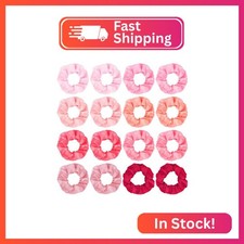 16 Pcs Satin Scrunchies Bridesmaid Proposal Gifts Hair Ties Scrunchies for Women