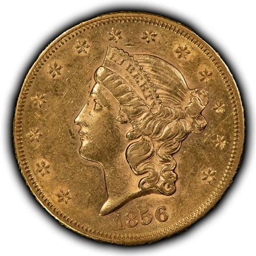 1856-S G$20 Liberty Head Gold Double Eagle - San Francisco - SKU-G5700