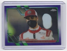 2021 Purple/Green Refractor Antonio Giovinazzi Alfa Romeo Racing ORLEN #53
