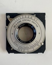 Vintage Kodak Commercial Ektar 8.5 Inch f6.3 No.3 Acme Synchro Shutter