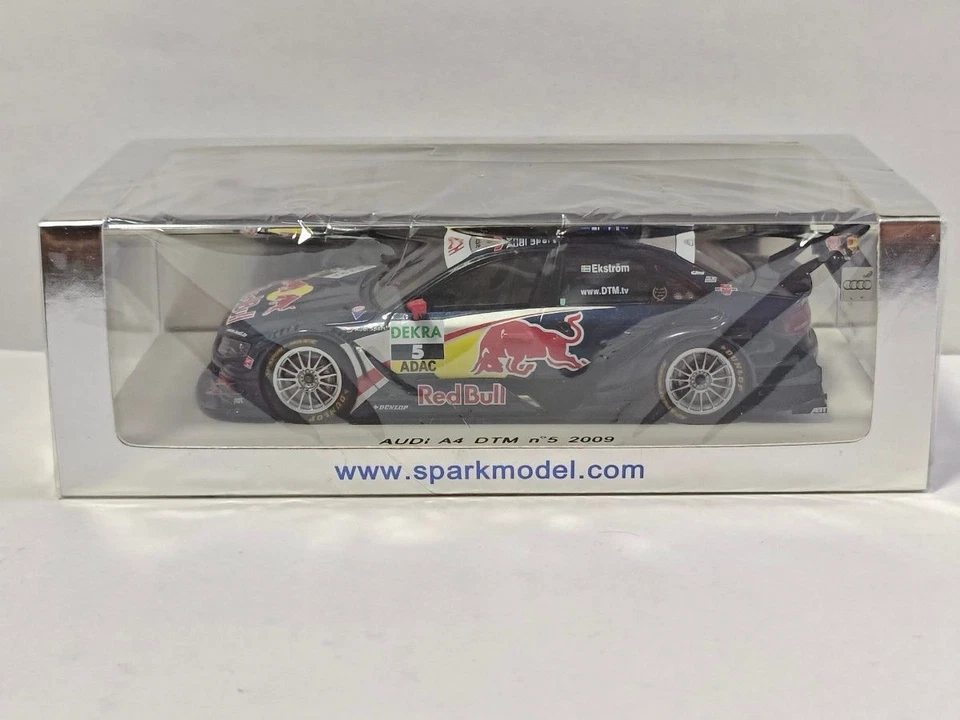 Modellino auto Spark 1/43 Audi A4 DTM Red Bull #5 2009 S2507 - Immagine 2 di 4