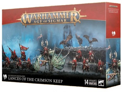 Age of Sigmar Lances of the Crimson Court NEW in Box - Soulblight Gravelords