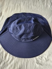 New Mission Cooling Outdoor Golf Sun Protector Bucket Hat Navy Blue Wide Brim